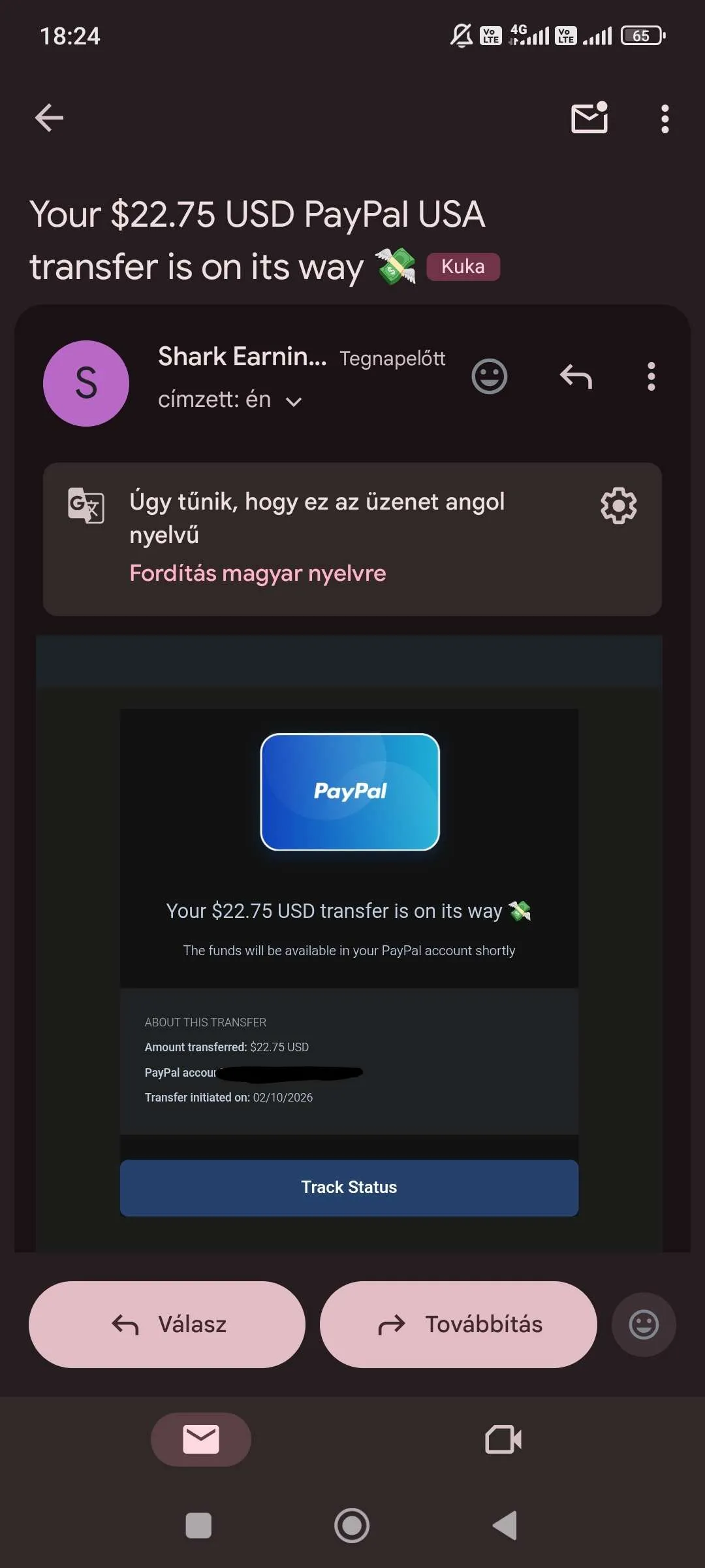 Shark Earnings cashout proof - active member gets paid
